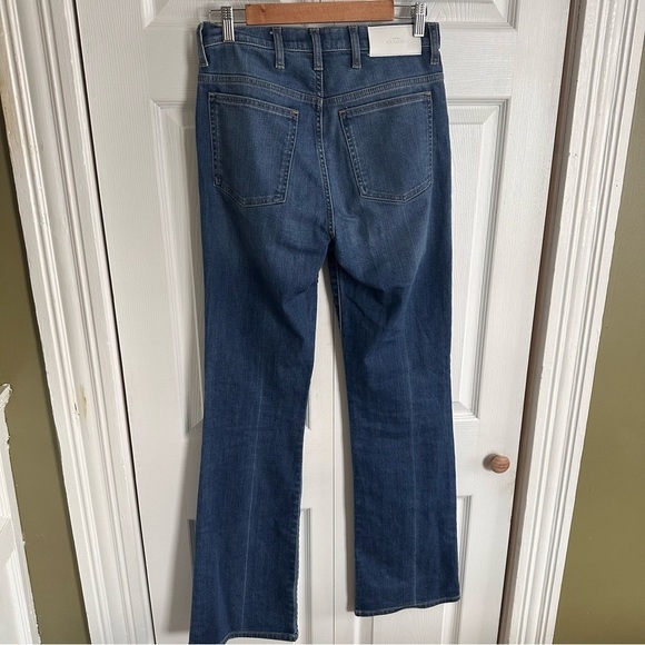 7 For All Mankind Light Wash easy Boot Jeans size 27 white label - Picture 4 of 11